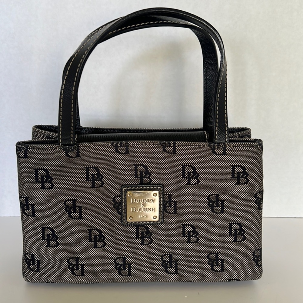 Vintage Dooney & Bourke Logo Mini Tote